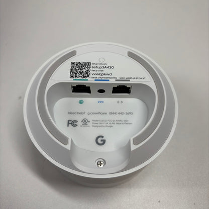 Google Nest WiFi Dual Band GA0234-US Dual Gigabit Ethernet Router