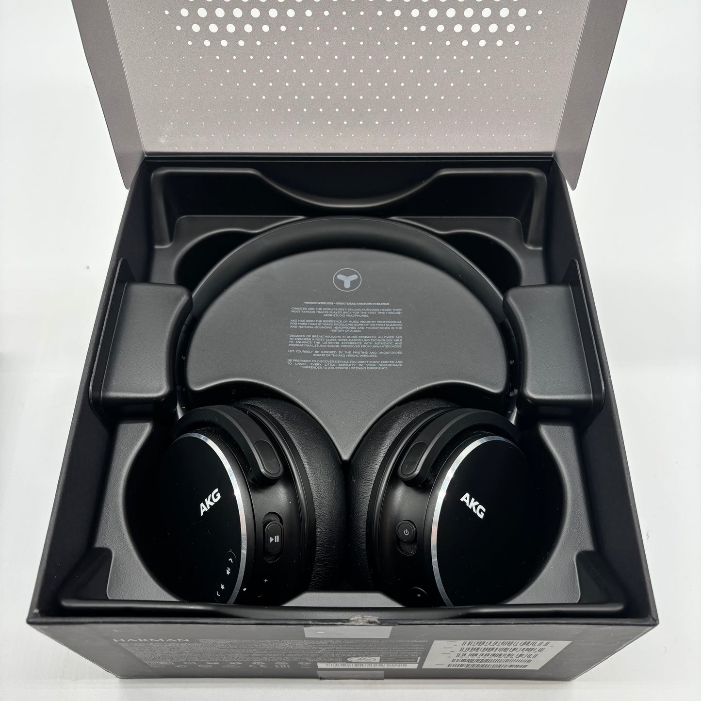 Samsung AKG Y600NC Noise Cancelling Wireless Headphones Black