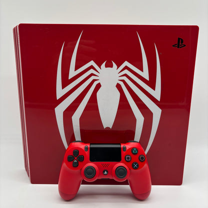 Sony PlayStation 4 Pro PS4 1TB Spiderman Limited Edition Console CUH-7115B