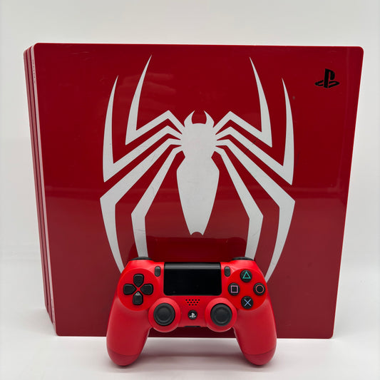 Sony PlayStation 4 Pro PS4 1TB Spiderman Limited Edition Console CUH-7115B