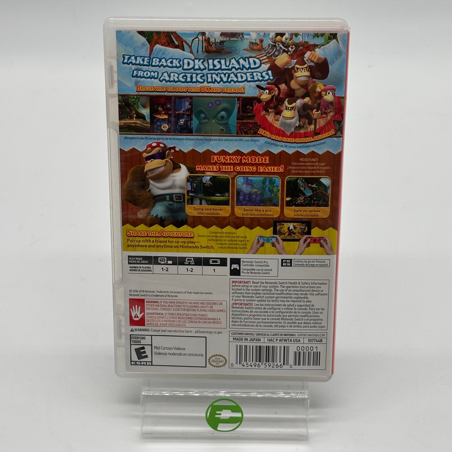 Donkey Kong Country Tropical Freeze (Nintendo Switch, 2018)