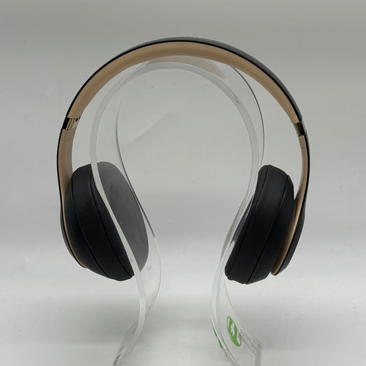 Beats Studio3 Wireless Over-Ear Bluetooth Headphones Black Gold MXJ92LL/A