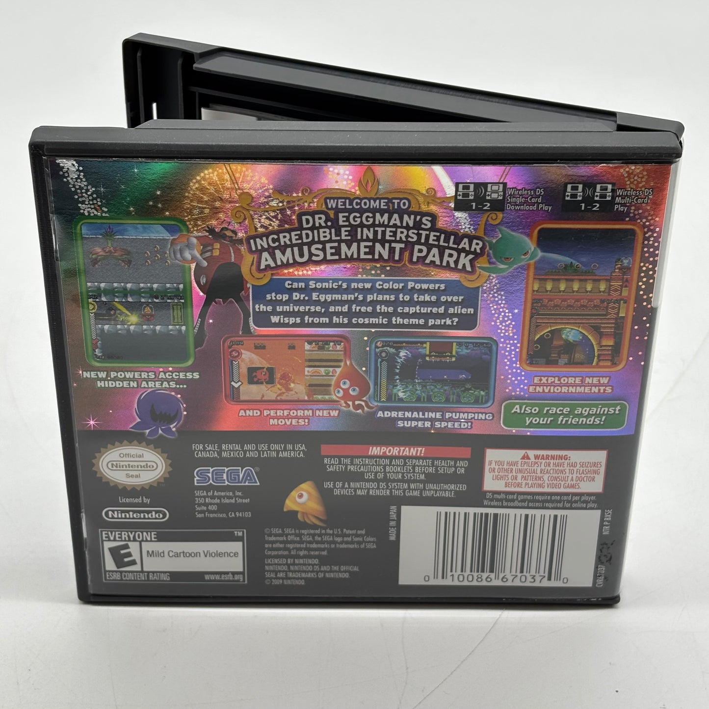 Sonic Colors (Nintendo DS, 2010)