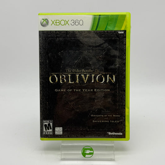 Elder Scrolls IV Oblivion Game of the Year (Microsoft Xbox 360, 2007)