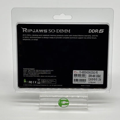 New G.Skill RipJaws 64GB (2x32GB) RAM DDR5 4800MHz 