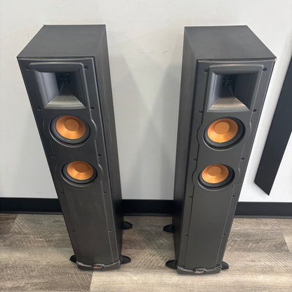 Klipsch RF10 Tower Speakers System Pair Black 04350645