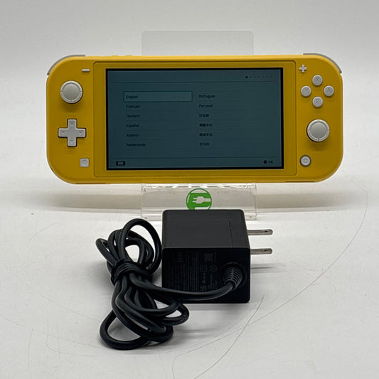 Nintendo Switch Lite Handheld Game Console HDH-001 Yellow 32GB