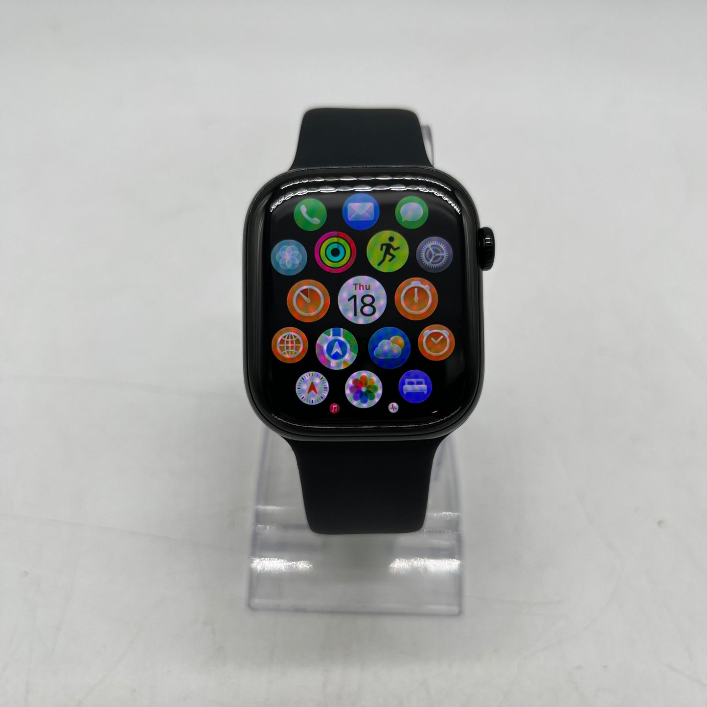 GPS Only Apple Watch Series 11 46MM Black Aluminum Black Sport Band MEUX4LW/A