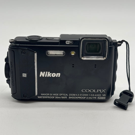 Nikon Coolpix AW130 16MP HD 1080p Compact Digital Camera