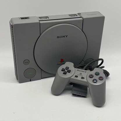 Sony PlayStation 1 PS1 Gray Console Gaming System SCPH-7501