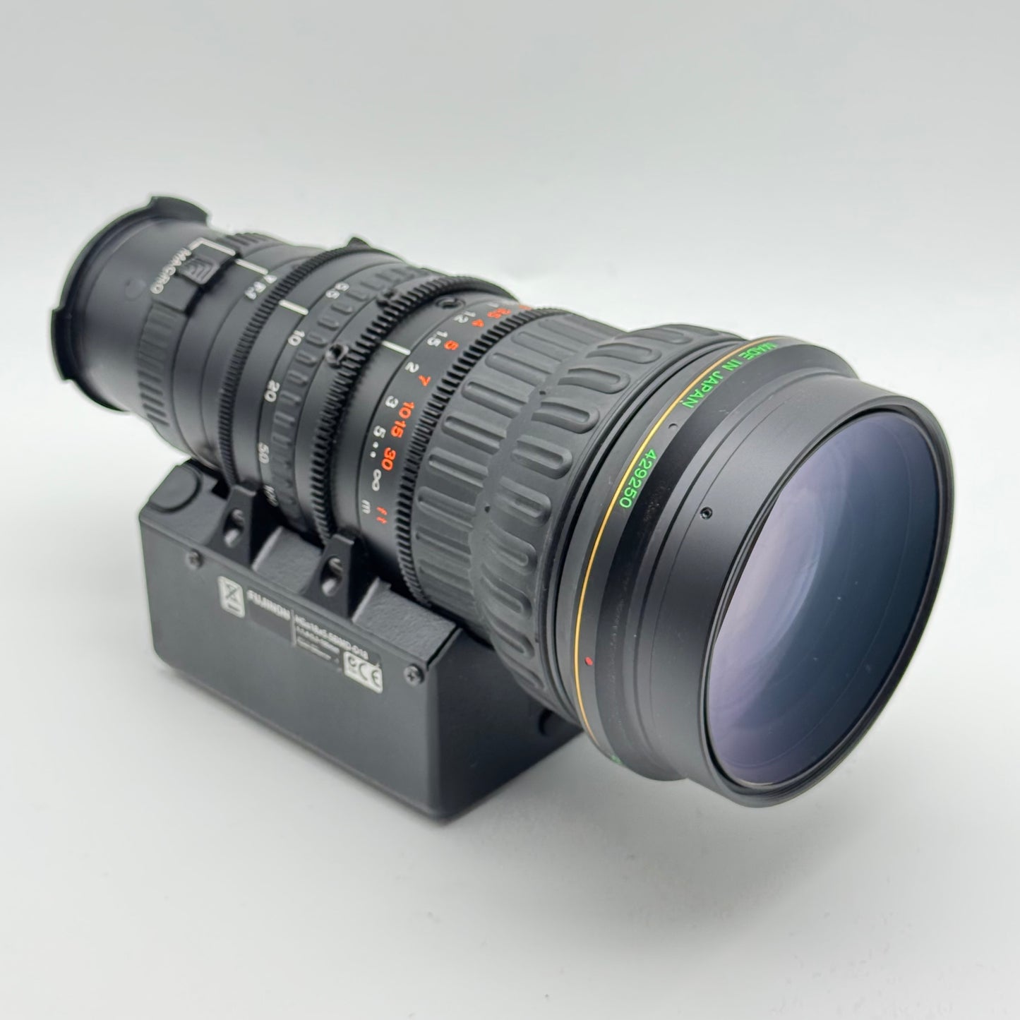 Fujinon HSs18x5.5BMD-D18 5.5-100mm f/1.4 HD TV Zoom Studio Lens XLR