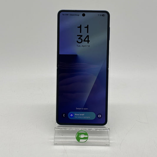 Unlocked Samsung Galaxy Z Flip 7 12GB RAM 512GB SM-F766U1 Aura Blue