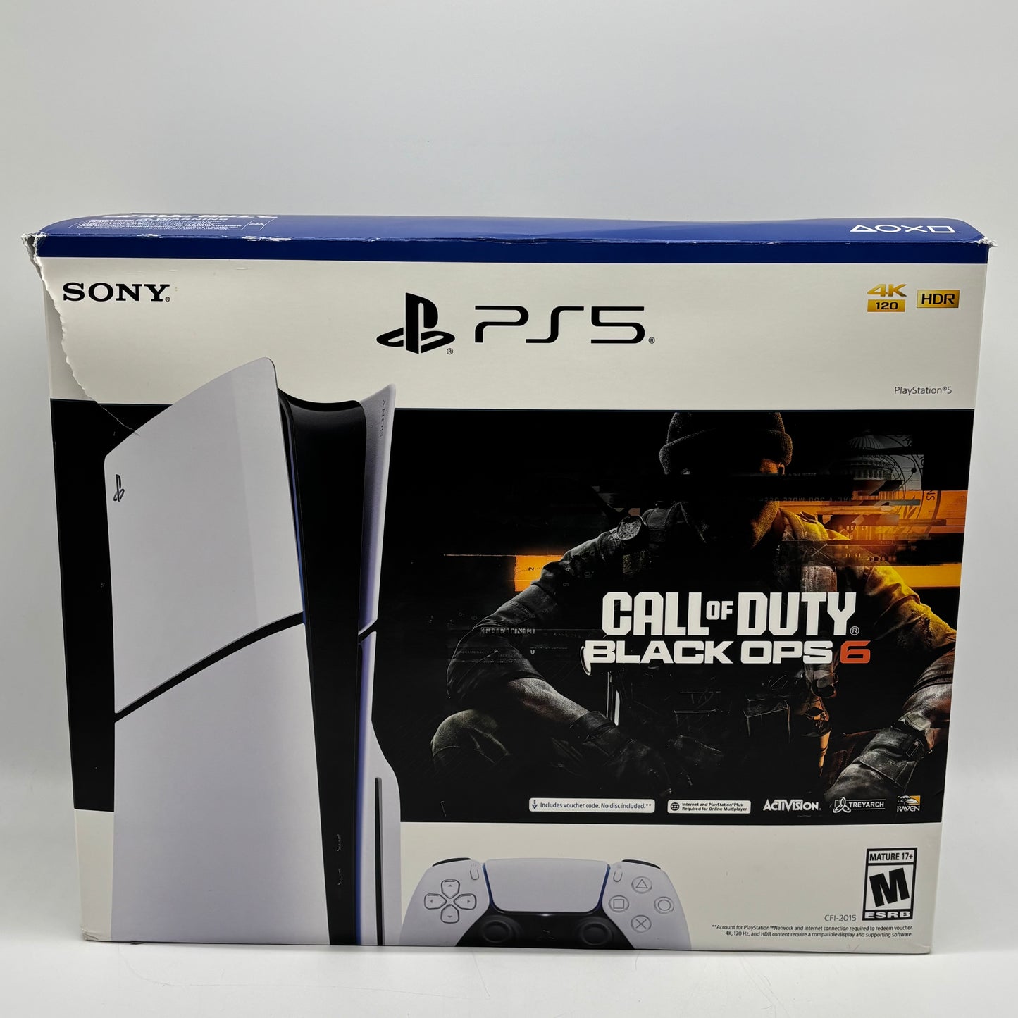 Sony PlayStation 5 Slim Disc Edition PS5 1TB White Console CFI-2015