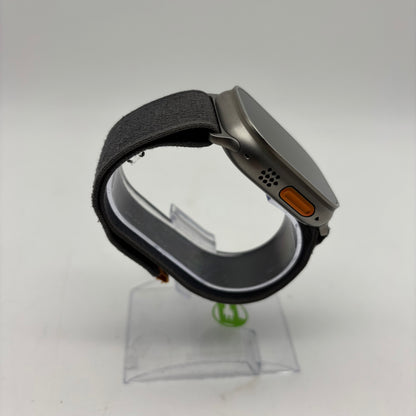 GPS Only Apple Watch Ultra 49MM Natural Titanium Grey Alpine Loop MQF53LL/A