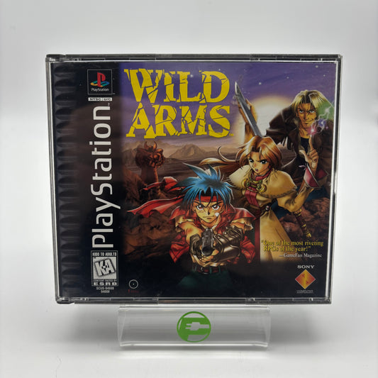 Wild Arms (Sony PlayStation 1 PS1, 1997)