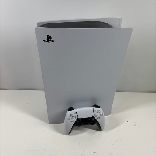 Sony PlayStation 5 Disc Edition PS5 825GB White Console Gaming System CFI-1115A