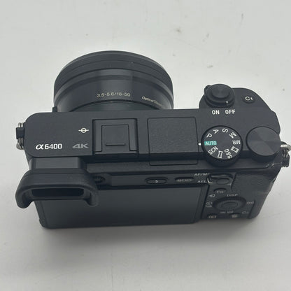 Sony Alpha A6400 24.2MP Compact Mirrorless Digital Camera