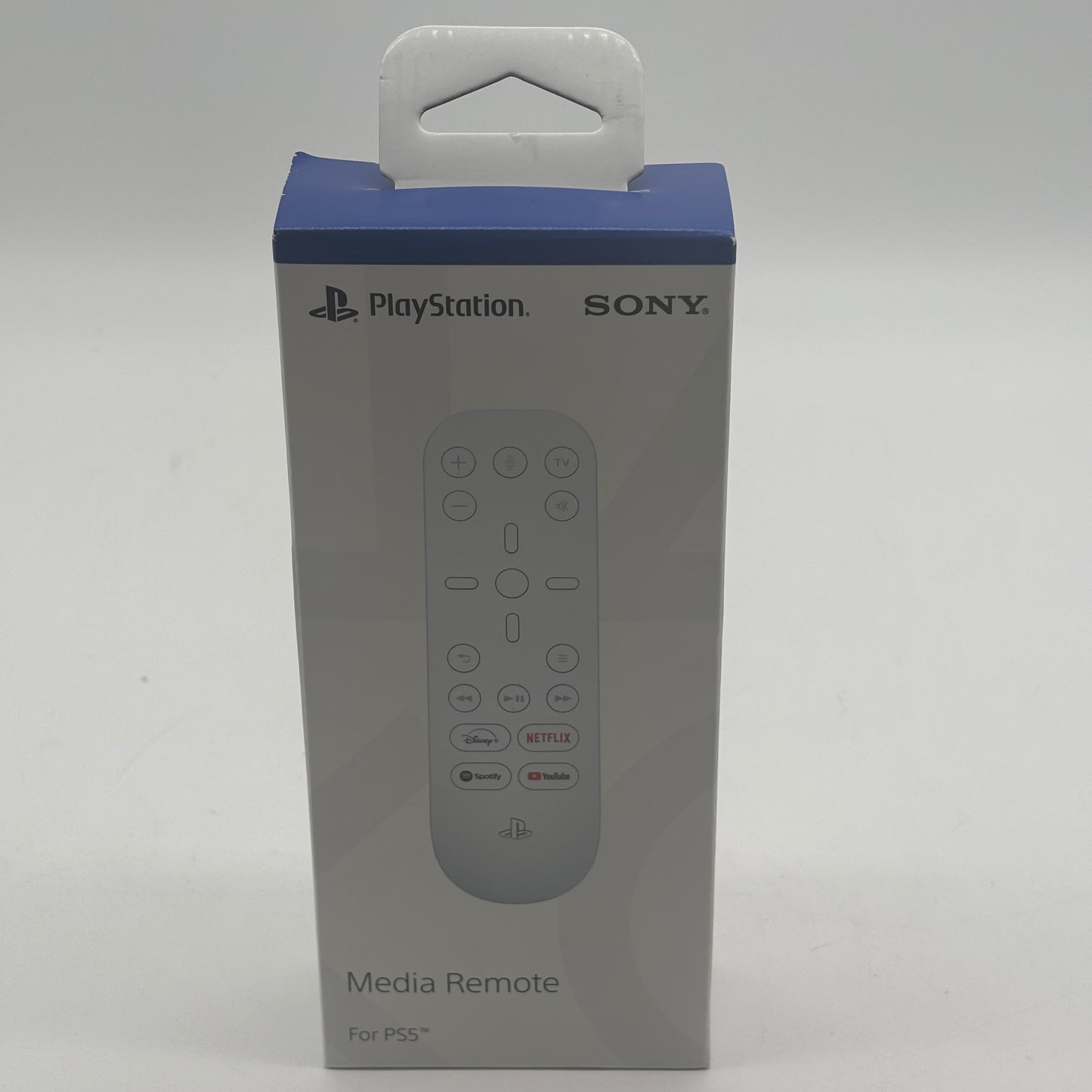 New Sony Media Remote For PS5 White CFI-ZMR1