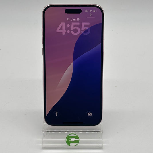 Factory Unlocked Apple iPhone 15 Plus 128GB Pink MTXT3LL/A