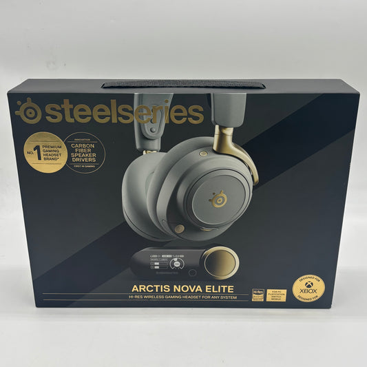 SteelSeries Arctis Nova Elite Hi-Res Wireless Gaming Headset 