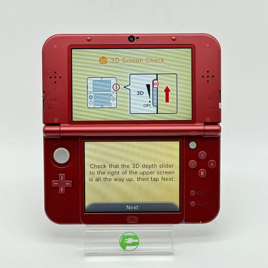 New Nintendo 3DS XL Handheld Game Console RED-001 Red