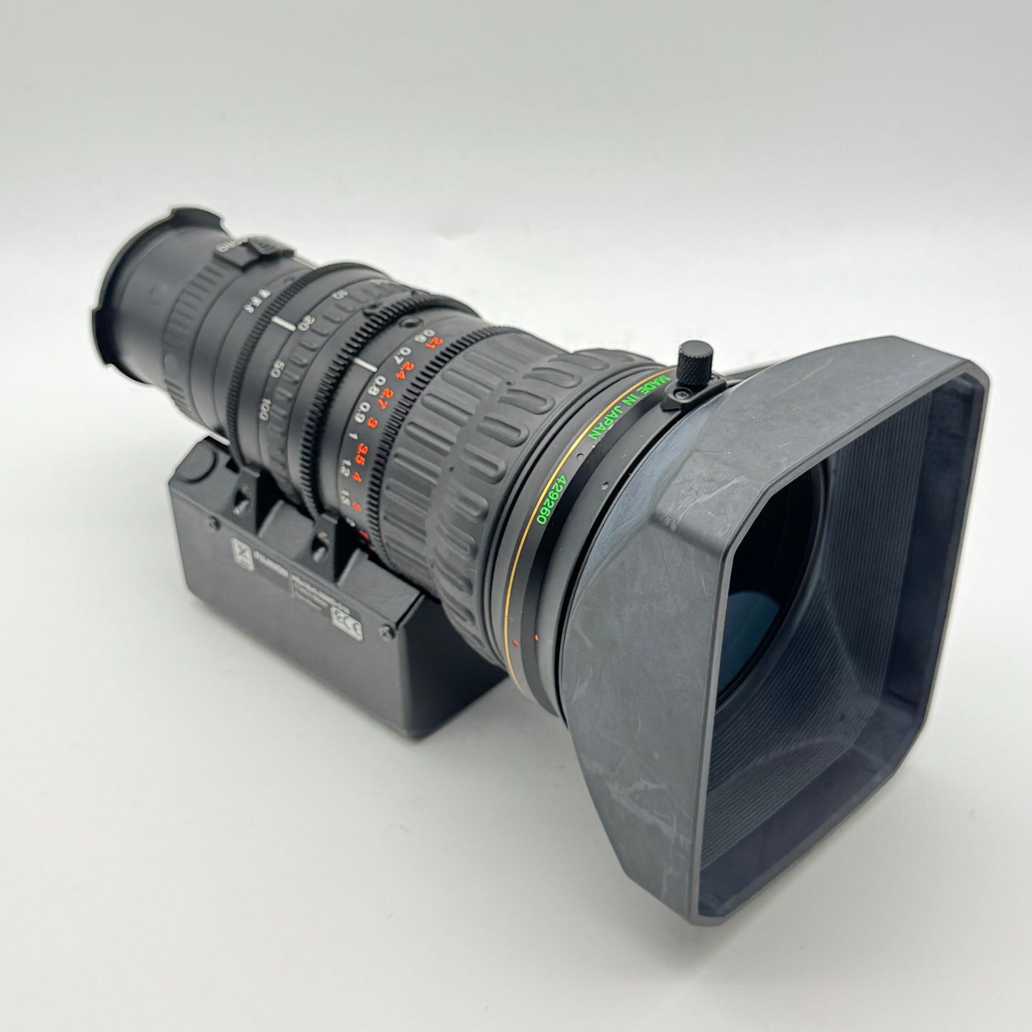 Fujinon HSs18x5.5BMD-D18 5.5-100mm f/1.4 HD TV Zoom Studio Lens