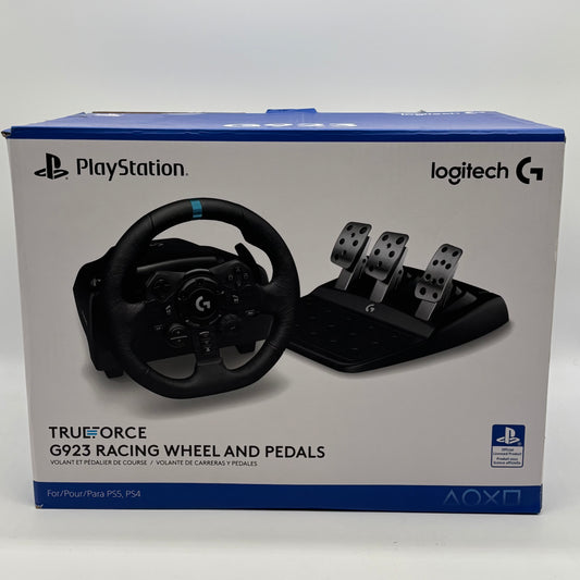 Logitech G923 Racing Wheel and Pedals For PS4/PS5 WU0006