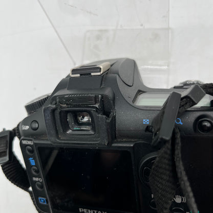 Broken Pentax K100D 6.1MP K-Mount Digital SLR DSLR Camera 4130 Shutter Count