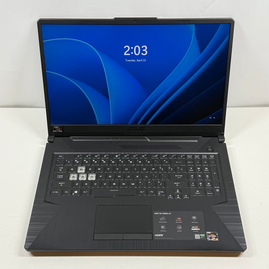 ASUS TUF Gaming A17 FA706I 17" Ryzen 5 4600H 3.0GHz 8GB RAM 512GB SSD GTX 1650