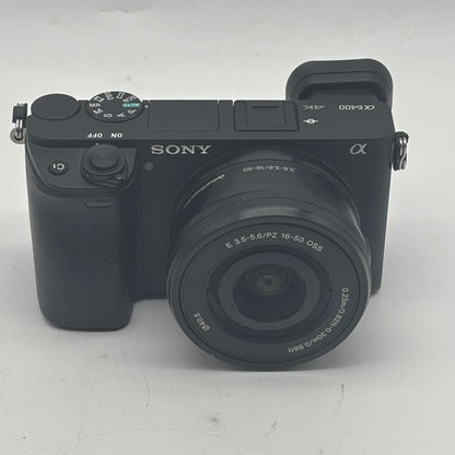 Sony Alpha A6400 24.2MP Compact Mirrorless Digital Camera