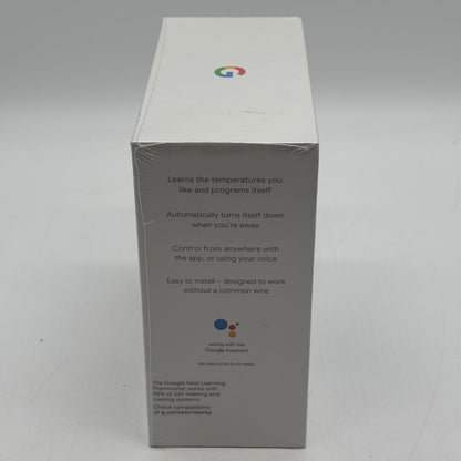 New Google Nest Thermostat Nest Learning Thermostat T3007ES