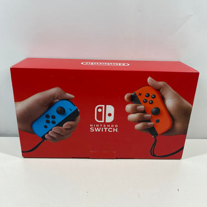 Nintendo Switch v2 Video Game Console HAC-001(-01)  Red/Blue