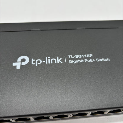 tp-Link 16 Gigabit 0160600188 Desktop Switch TL-SG116P