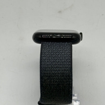 GPS Only Apple Watch Series 10 46MM Jet Black Aluminum Dark Gray Sport Loop