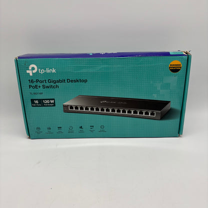 tp-Link 16 Gigabit 0160600188 Desktop Switch TL-SG116P
