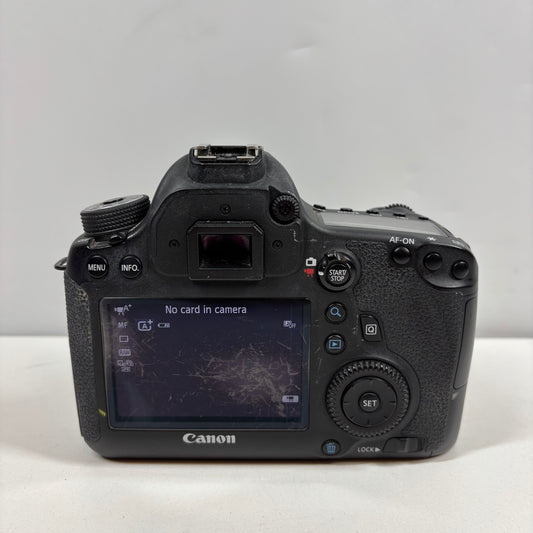 Canon EOS 6D 20.2MP 30-1/4000 Shutter Count Digital SLR Camera