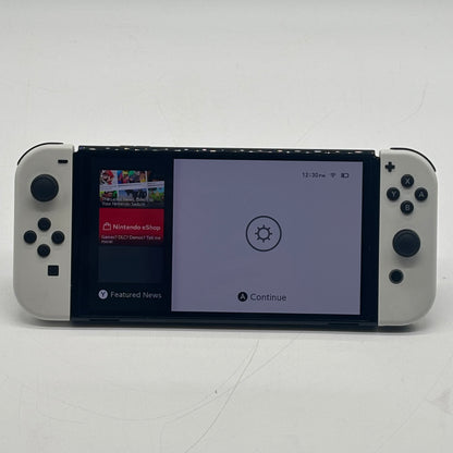 Nintendo Switch OLED Video Game Console HEG-001 Arctic White 64GB