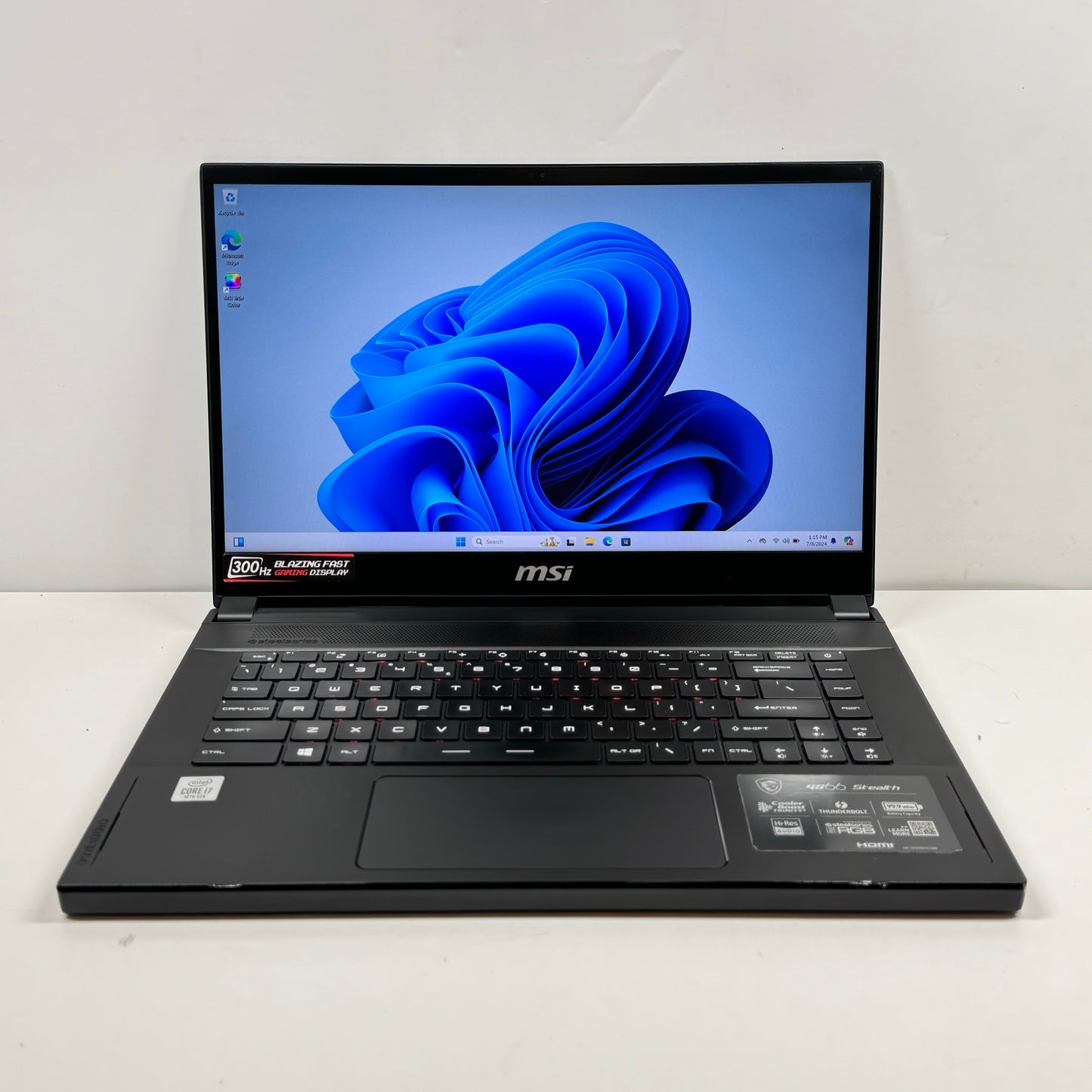 MSI GS66 Stealth 10SFS 15.6" i7-10750H 32GB RAM 512GB NVMe RTX 2070 SUPER Max-Q