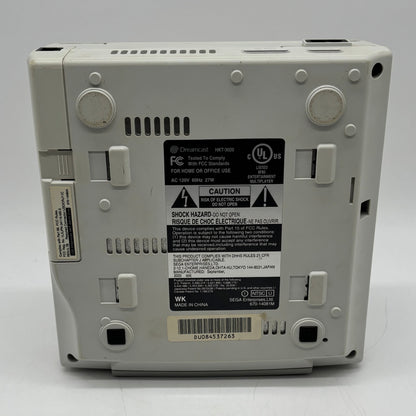 Sega Dreamcast Video Game Console White HKT-3020