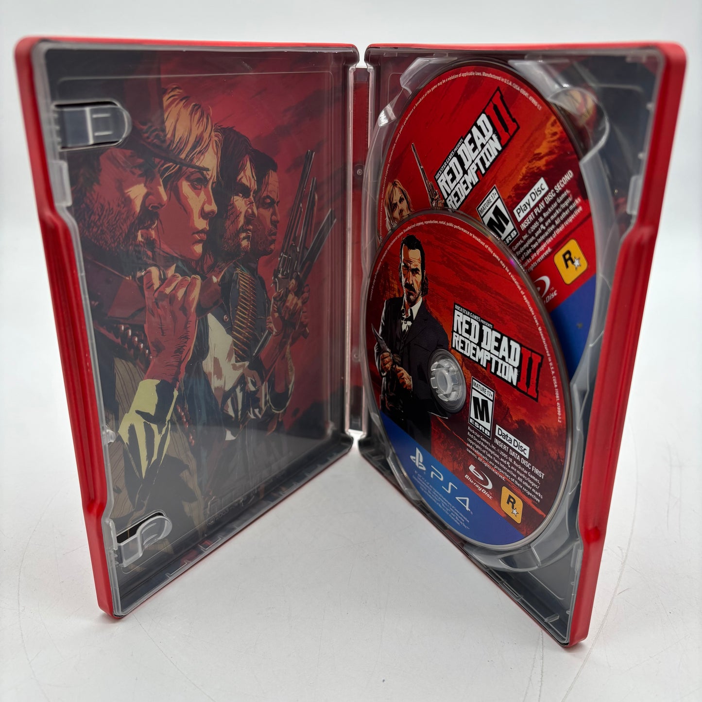 Red Dead Redemption 2 [Steelbook Edition] (Sony PlayStation 4 PS4, 2018)