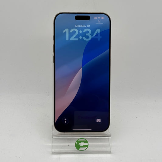 Unlocked Apple iPhone 16 Pro Max 512GB Desert Titanium MYW93LL/A READ