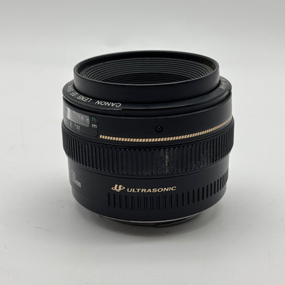 Canon AF-MF 50mm f/1.4 Camera Lens- READ