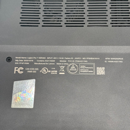 Lenovo Legion Pro 7 i9-13900HX 2.20 GHz 32GB RAM 1TB SSD GeForce RTX 4080
