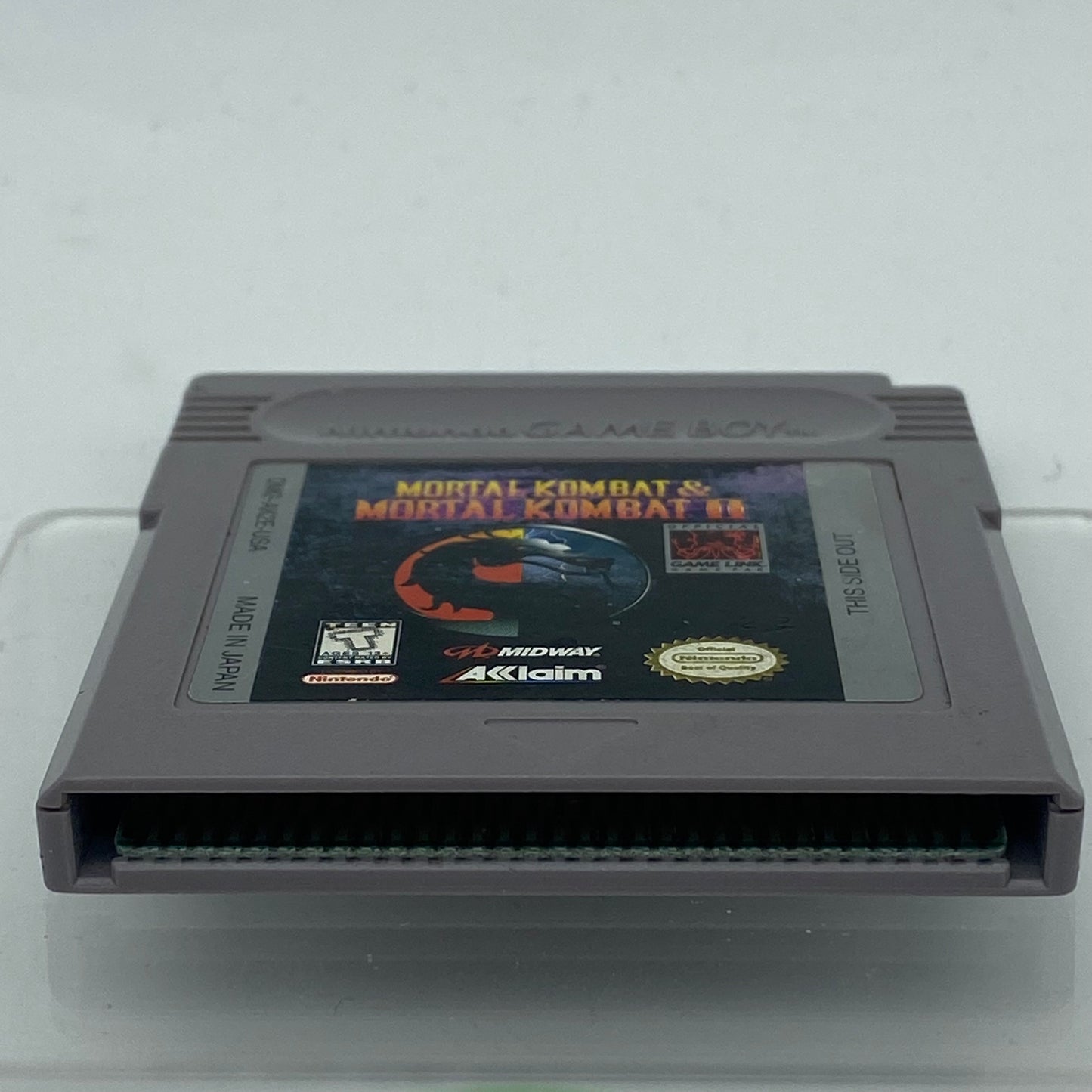 Mortal Kombat and Mortal Kombat II (Nintendo GameBoy, 1996) Cartridge Only