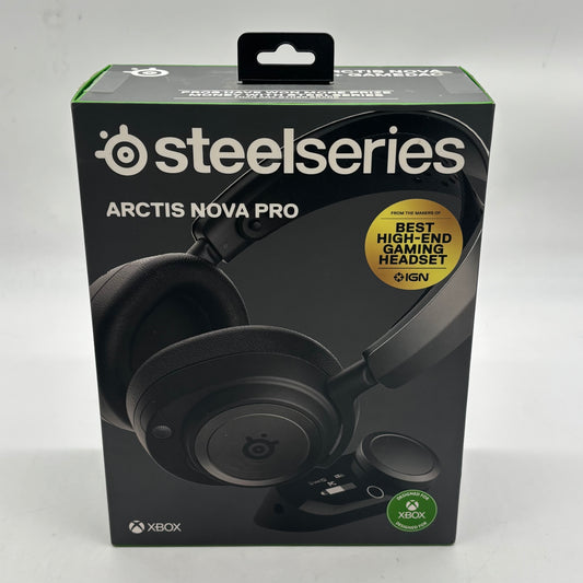 SteelSeries Arctis Nova Pro Black Gaming Headset 61528 Xbox One X/S PC
