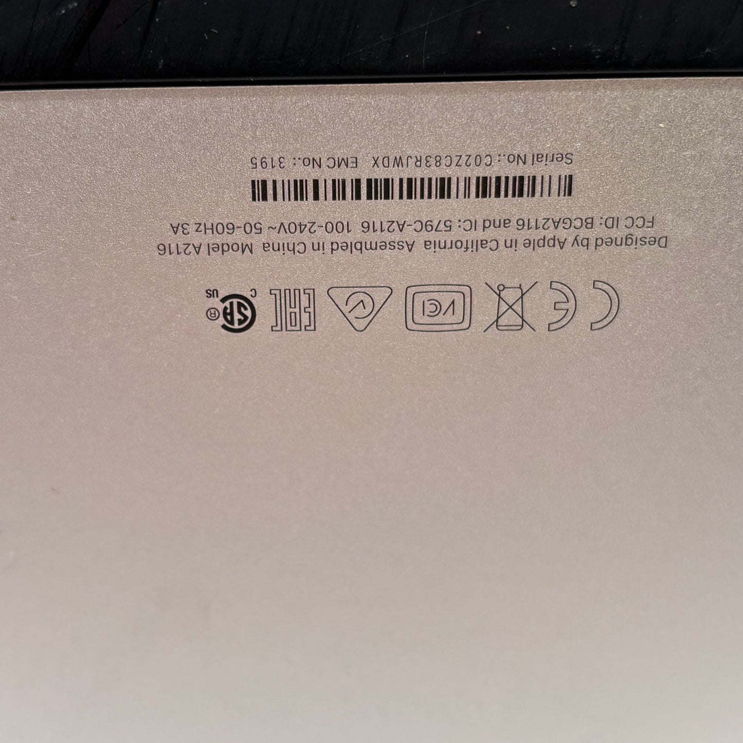 2019 Apple iMac 21.5" i5 3.0GHz 8GB RAM 1TB Fusion Silver A2116