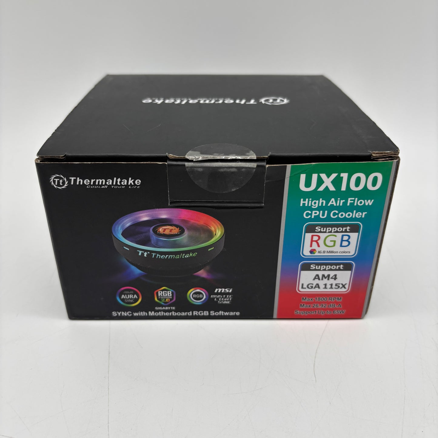 Thermaltake UX100 High Air Flow CPU Cooler for AM4 LGA115x