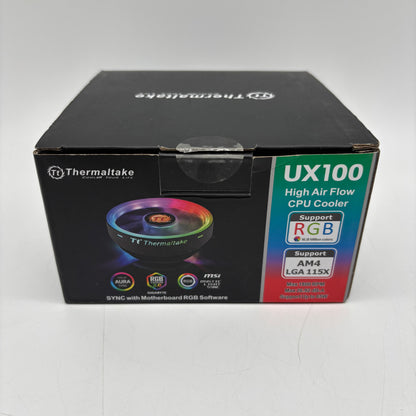 Thermaltake UX100 High Air Flow CPU Cooler for AM4 LGA115x