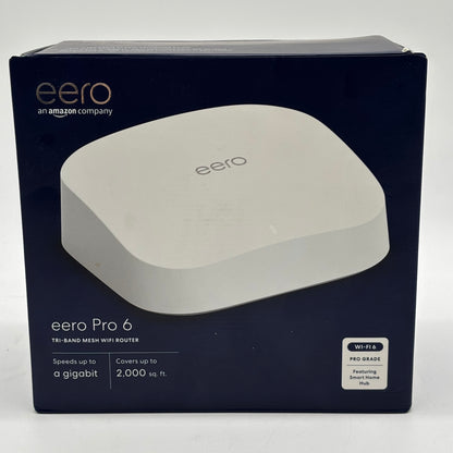 New eero Pro 6 Tri Band K010001 Tri-Band Mesh WIFI Router