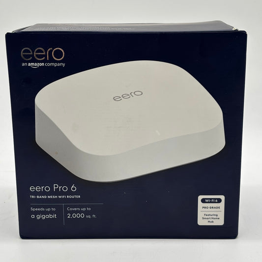 New eero Pro 6 Tri Band K010001 Tri-Band Mesh WIFI Router